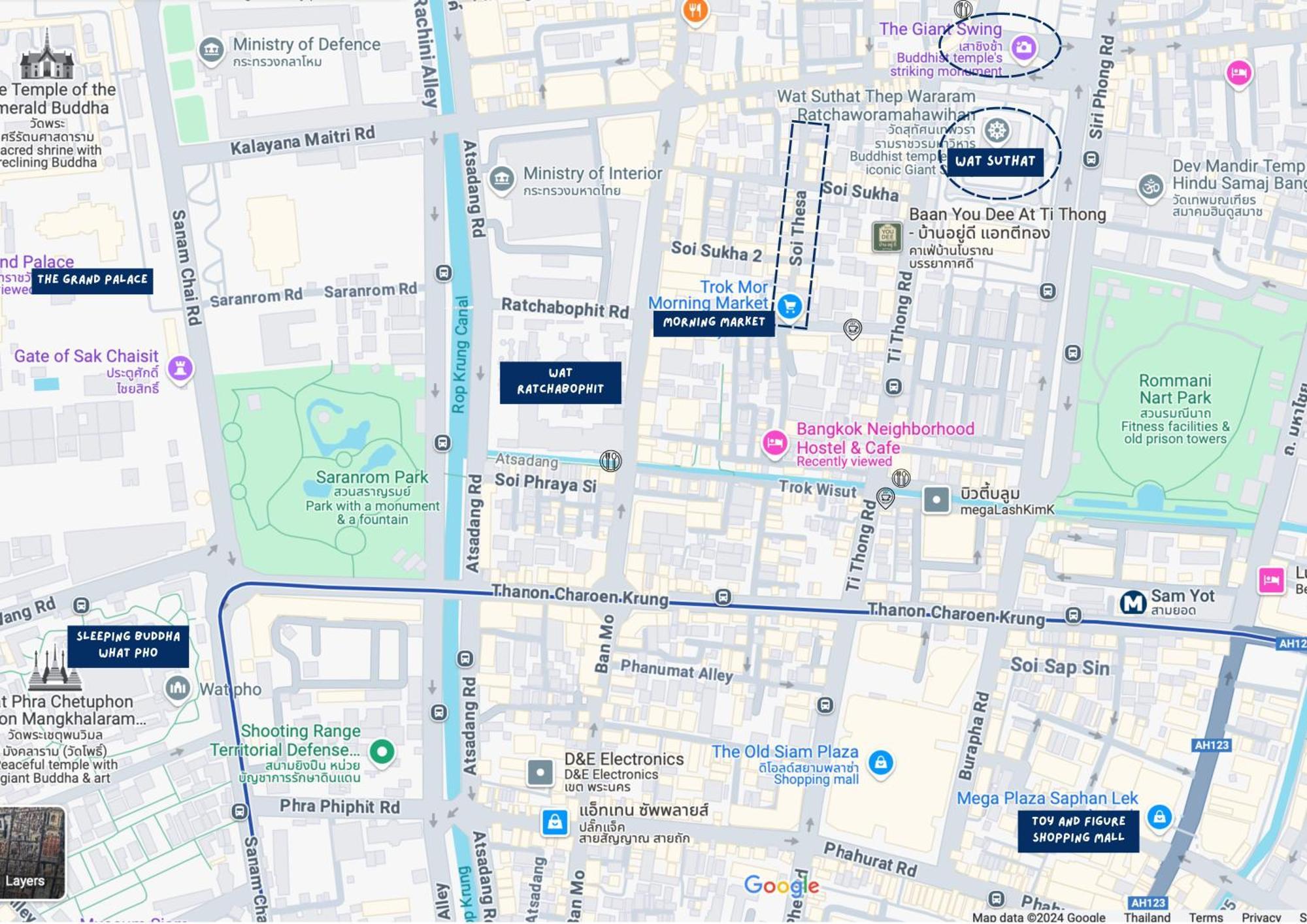 Bangkok Neighborhood Hostel Екстер'єр фото